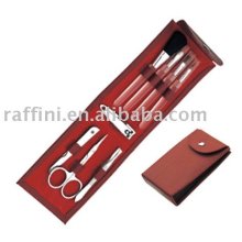 Lovely PU leather case Manicure kits