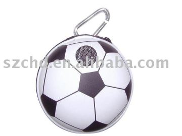 soccer speaker for mp3/ipod