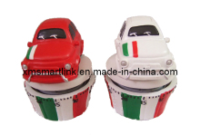 60min Polyresin Sculpture Italy Car Decoration Mechanical Kitchen Timer