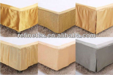 Hotel Bed Skirting/ Hotel Bed Skirt