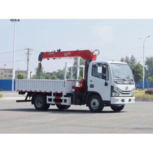 construction telescopic boom truck mounted crane