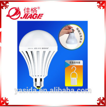New design high quality rechargeable led emergency bulb with touch switch