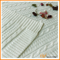 Hot-selling Classical Thin Mexican Cable Knitted Blanket