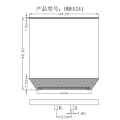 Arkled customized 50*39.5 FSTN LCD Integrated Display