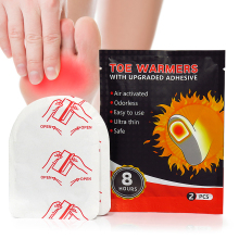 Free Shipping Disposable Self Heating Toe Warmer Pads