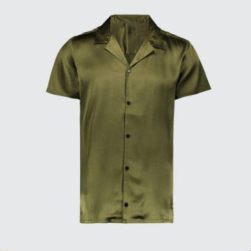 Men's Satin Shirt Customization