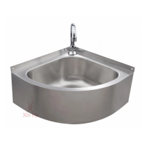 Triangular kitchen sink Stainless steel