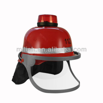 MHH86 Party Plastic Fire Chief hat fireman firefighter helmet