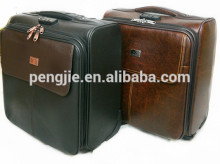 New designed PU pilot luggage