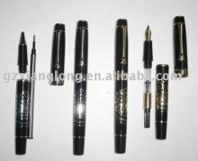 metal roller pen+fountain pen+ball point pen