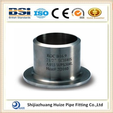 Carbon steel stub end pipe fitting