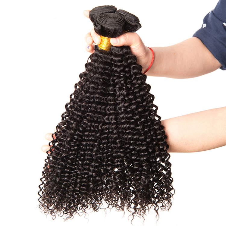 Cuticle Aligned Virgin Mongolian Kinky Curly Human Hair Crochet Braids  In South Africa, Kinky Hair Vendor Ombre With Closure