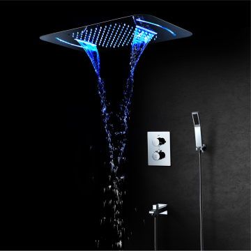 LED Shower Faucet Bathroom Shower Set Thermostatic