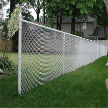 Home garden galvanized pvc coated chain link fence