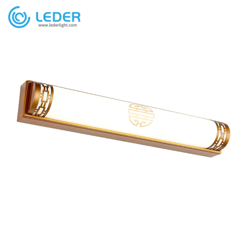 Luci per quadri montate in ottone LEDER