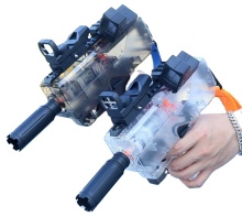 Electric Water Gun: Automatic, Squirt Gun, Uzi Design, Water Firing, Battery Operated, Super Soaker for Pool & Beach, Ideal for Summer Water Fights