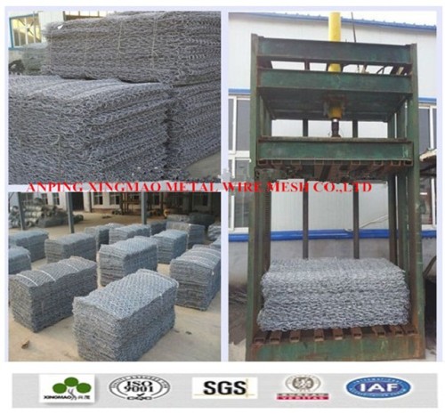 Galfan Screen Gabion Mattress/ Woven Silk Screen Gabion Mesh (XM-DV)