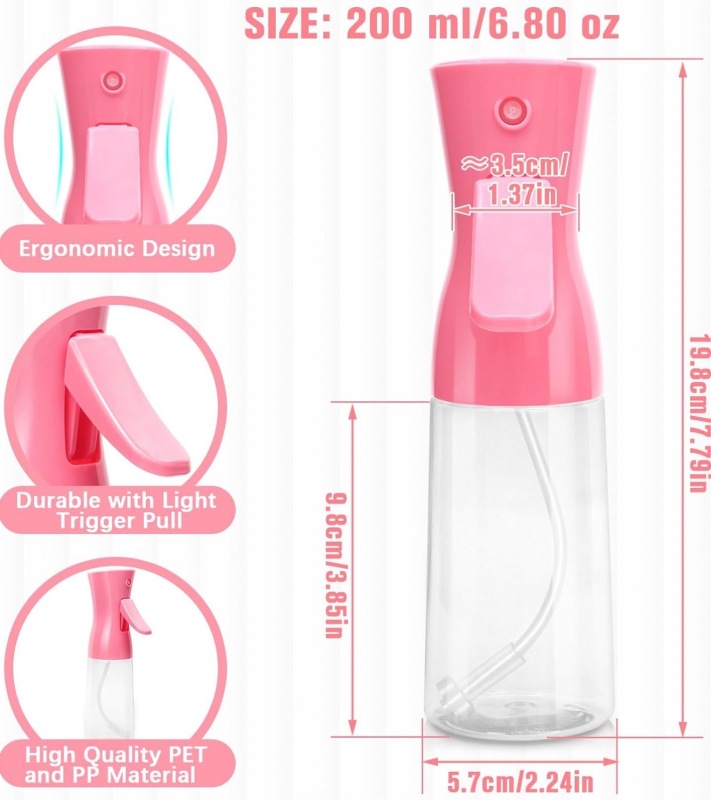 200ml Fun Gift Sprayer for Hairstyle and Essentials