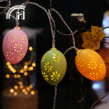 Hot Selling Easter Garden Decoration Egg LED Lamp String Lights