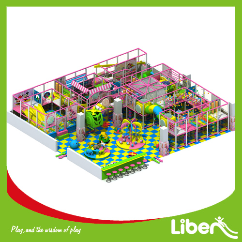 Open set up build indoor amusement playground