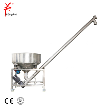 Cement powder auger screw conveyor machine