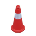 50cm Soft Flexible PE plastic parking traffic cones