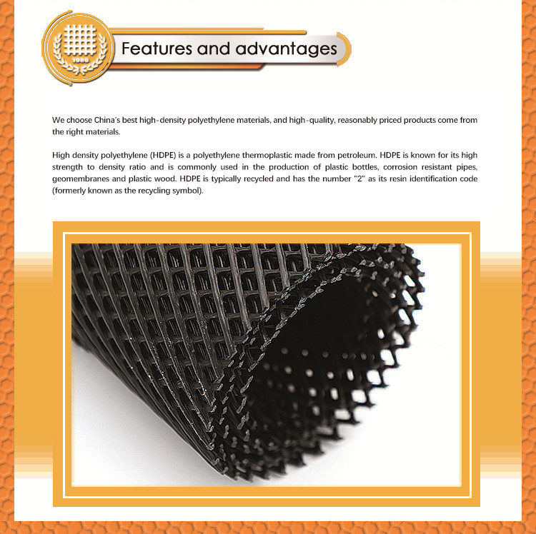 HDPE Pipeline Protection Mesh