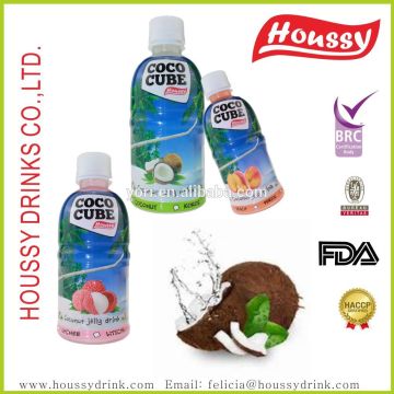 Houssy Top Seller 320ml Bottled Flavored Coconut Water