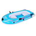 Benutzerdefinierte blaue PVC Aayak 3 Person aufblasbares Boot