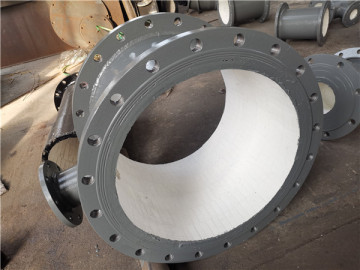 Power plant ceramic lined elbow