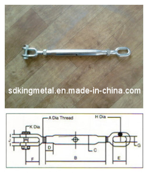 Electric Galv Eye&Hook&Jaw Rigging Screws