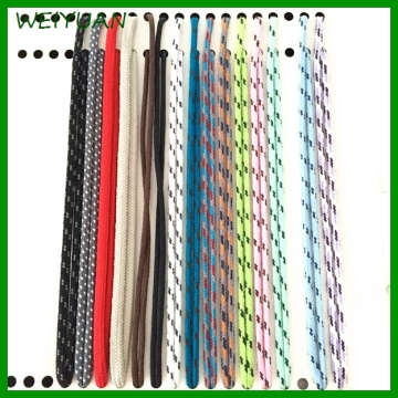 Eco-friendly multi colored waxed round cotton cord