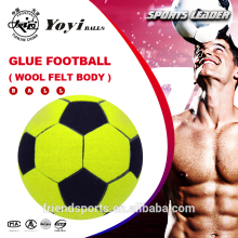 laminated wool felt body football