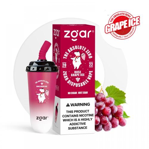 ZGAR Disponível Vape Berries Ice 6000 Pufos