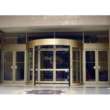 Commercial Two-wing Revolving Doors untuk Mal Belanja