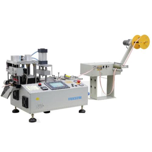 Automatic Angle Ribbon Cutter with Punching Hole