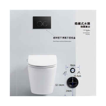 Foshan Supplier Low-Priced Built-in Concealed Cistern Toilet Flush System
