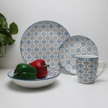 Hot selling new style tableware applique ceramic tableware