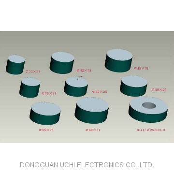 6.7KV Block Metal Oxide Varistor MOV For Surge Arresters , ZNR Varisto