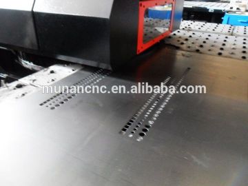 CNC Steel Plate Shearer Front Feeding / Punching Machine