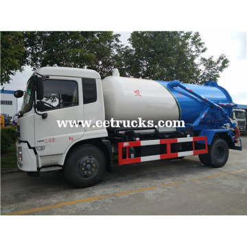 Camions d&#39;aspiration de Dongfeng 10 CBM Dung