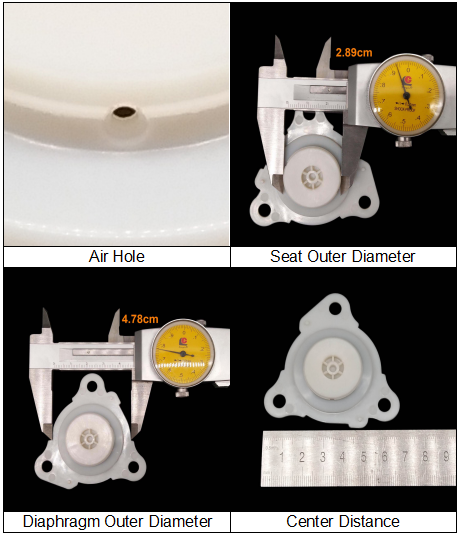 Secondary Membrane For Norgren Diaphragm Valve