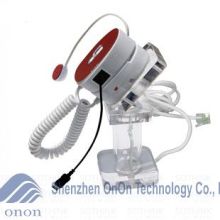 Secure alarmed display stand