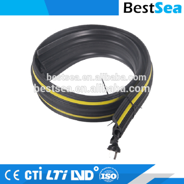 Cable protection cover with various size, black rubber cable cover