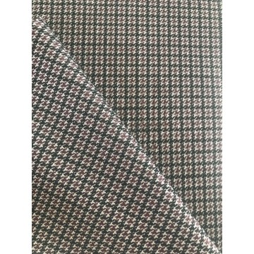 Dubbel gebreid jacquard Houndstooth-ontwerp