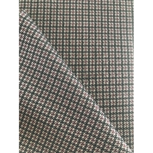 Dubbel gebreid jacquard Houndstooth-ontwerp