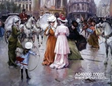 Impression People painting