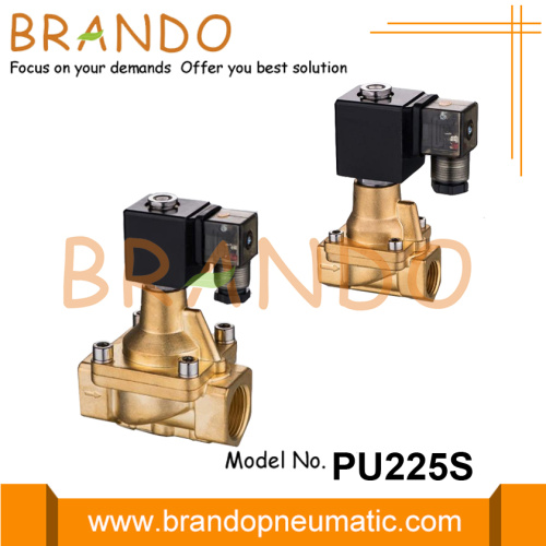 Shako Tipi PU225S Serisi Buharlı Pirinç Solenoid Valf