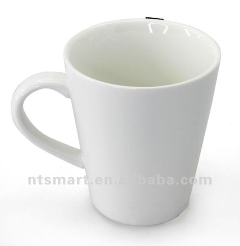 white ceramic milk cup