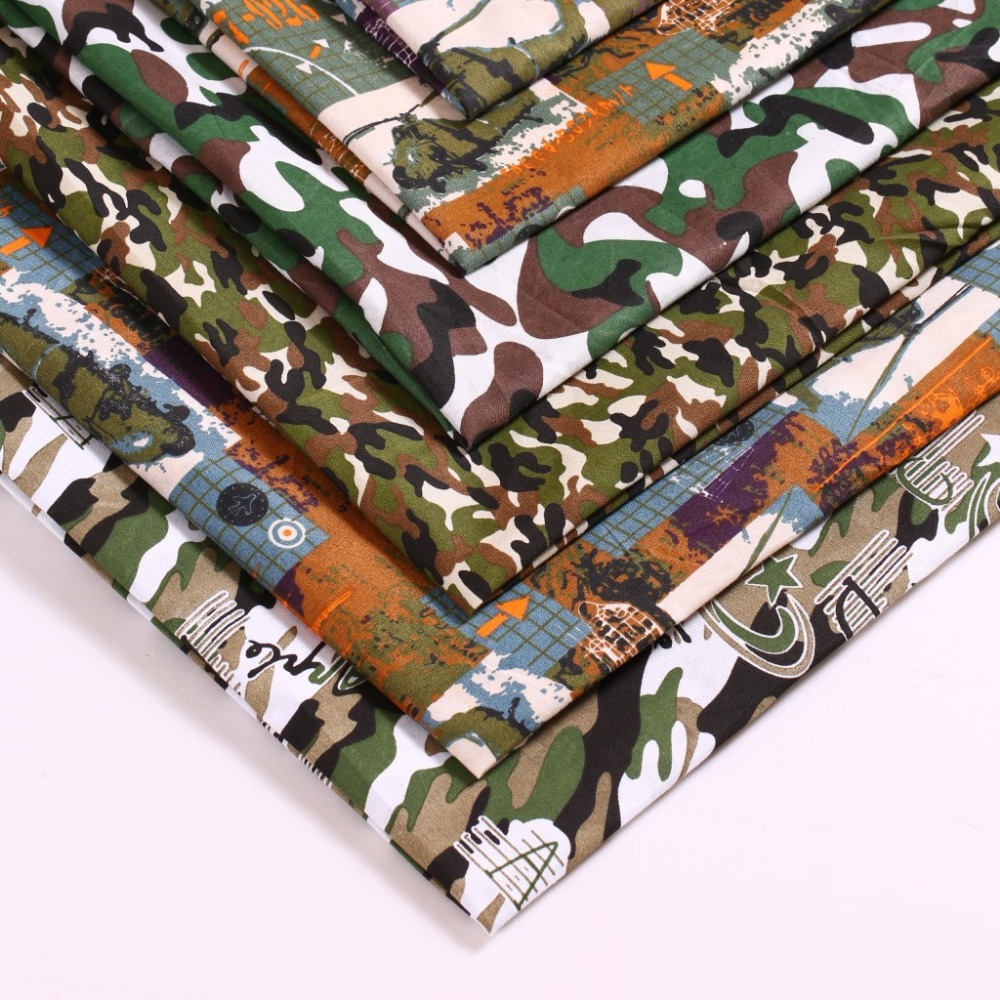 cotton camouflage fabric